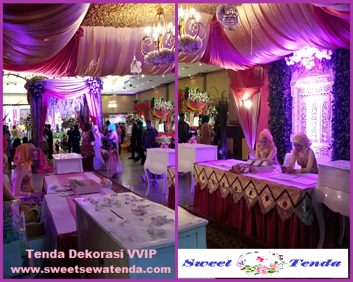 Tenda Dekorasi VVIP
