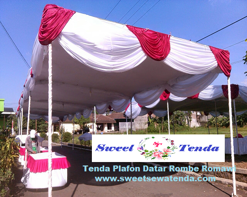 Tenda Plafon Rombe Romawi